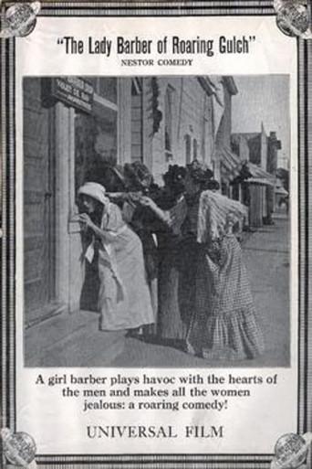 The Lady Barber of Roaring Gulch (1912) poster