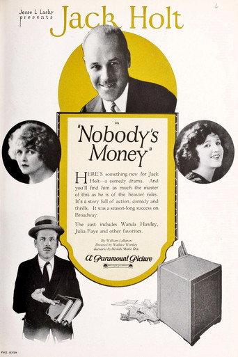 Nobody's Money (1923) poster