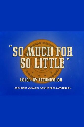 So Much for So Little (1949) poster