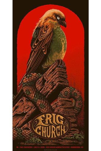 Eric Church - Live at Red Rocks Amphitheatre 7-08-2026 (2026) poster