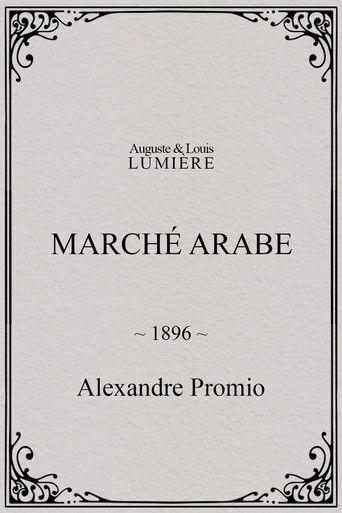 Arab Market (1896) poster