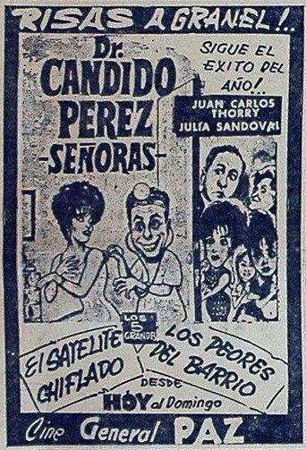 Dr. Cándido Pérez, señoras (1962) poster