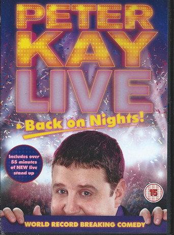Peter Kay: Live & Back on Nights (2012) poster