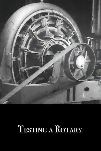 Testing a Rotary (1904) poster