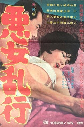 Akujo rankô (1968) poster