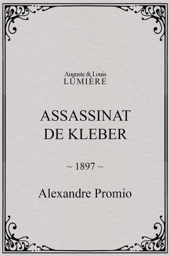 Assassinat de Kleber (1897) poster