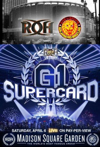 ROH & NJPW: G1 Supercard (2019) poster