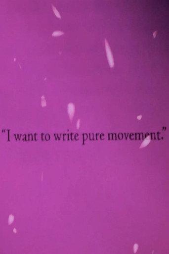 I Want to Write Pure Movement (2016) poster