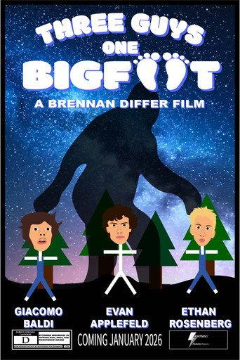 Three Guys, One Bigfoot (2026) poster