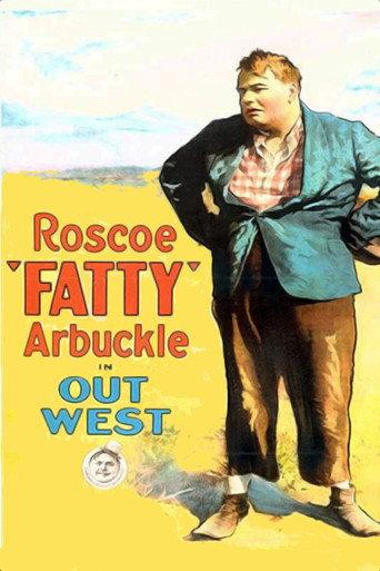Out West (1918) poster