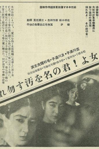 Mother, Don't Tarnish Your Name (1930) poster