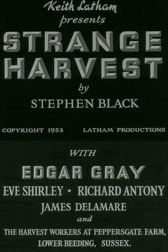 Strange Harvest (1953) poster