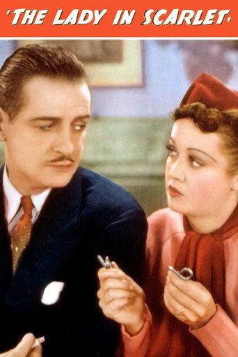 The Lady in Scarlet (1935) poster