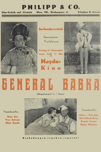 General Babka (1930) poster