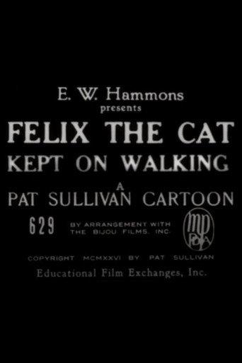 Felix the Cat Kept On Walking (1925) poster