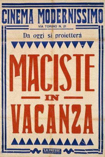 Maciste on His Vacation (1921) poster