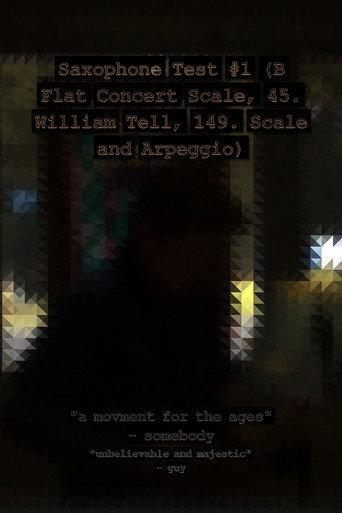 The Saxophone Test (2018) poster