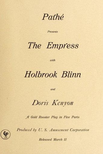 The Empress (1917) poster