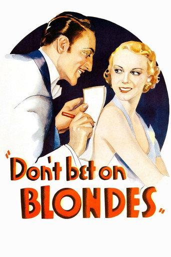 Don't Bet on Blondes (1935) poster
