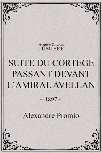 Suite du cortège passant devant l’amiral Avellan (1897) poster