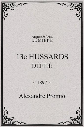 13e hussards : défilé (1897) poster