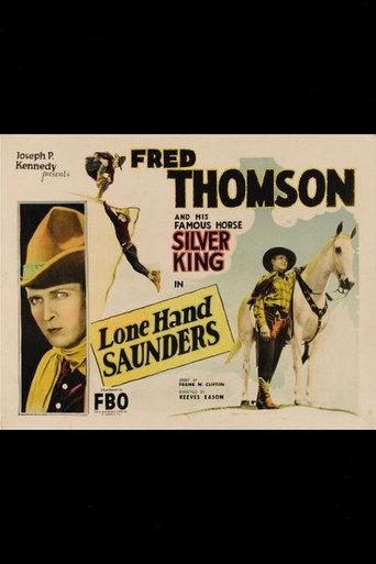 Lone Hand Saunders (1926) poster