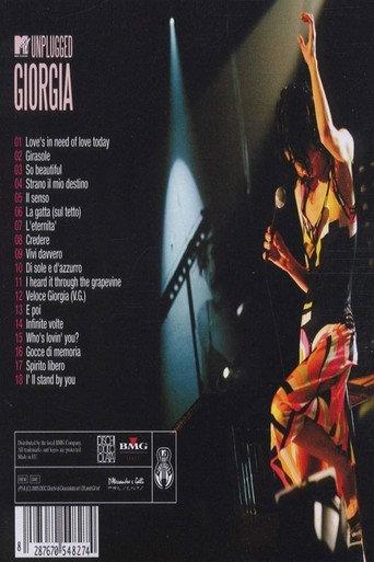 Giorgia MTV Unplugged (2005) poster