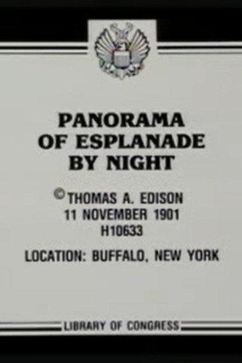 Panorama of Esplanade by Night (1901) poster