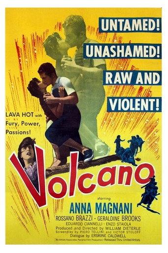 Volcano (1950) poster