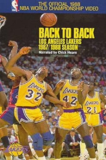 Back to Back - Los Angeles Lakers 1987-88 Season (1988) poster