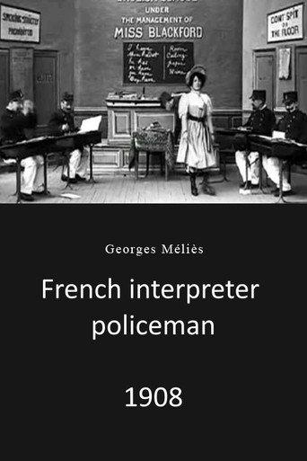 French Cops Learning English (1908) poster