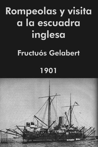 Breakwater and the Visit of the English Squadron (1901) poster