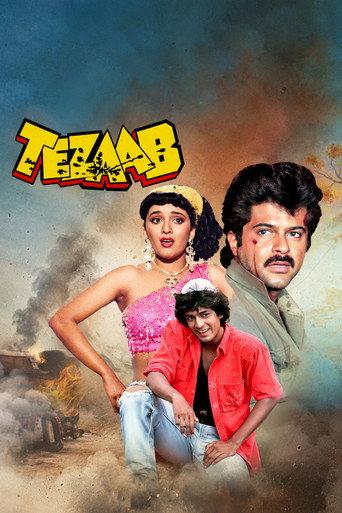Tezaab (1988) poster