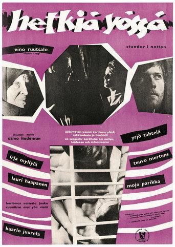 Hetkiä yössä (1961) poster