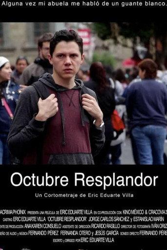 Octubre resplandor () poster