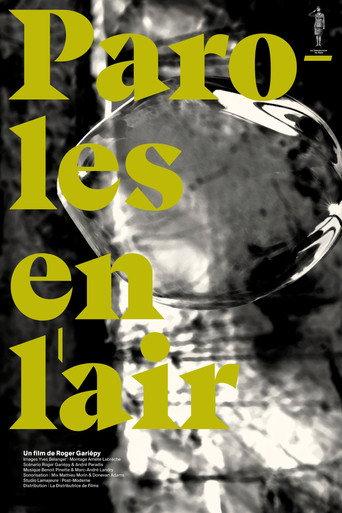 Paroles en l'air (2024) poster
