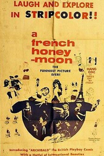 A French Honeymoon (1964) poster