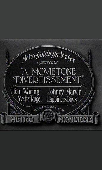 A Movietone Divertissement (1930) poster