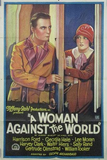 A Woman Against the World (1928) poster