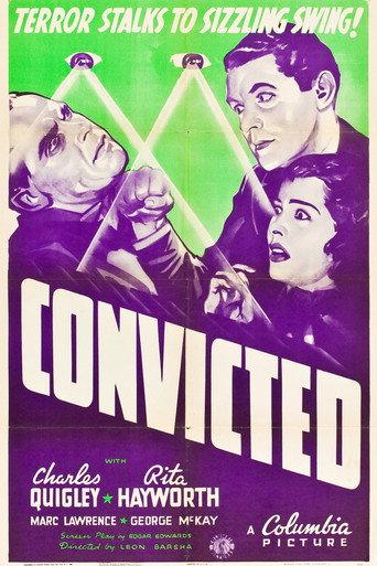Convicted (1938) poster
