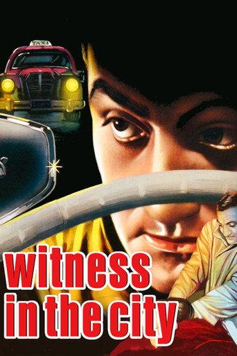 Witness in the City (1959) poster