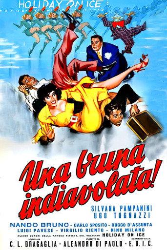Una bruna indiavolata! (1951) poster