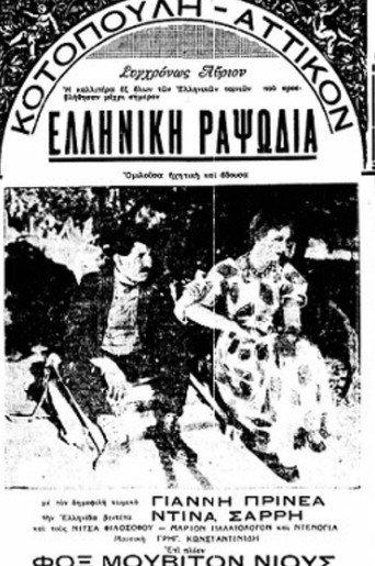 Ελληνική ραψωδία (1932) poster