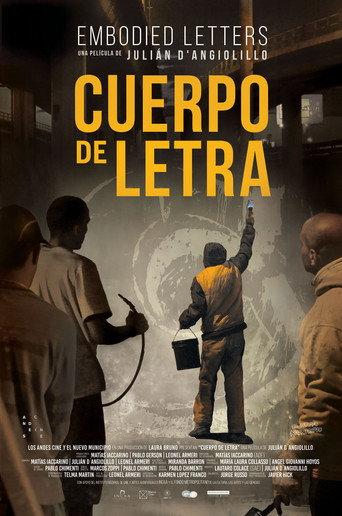 Cuerpo de letra (2015) poster
