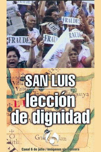 San Luis: Lección de dignidad (1991) poster
