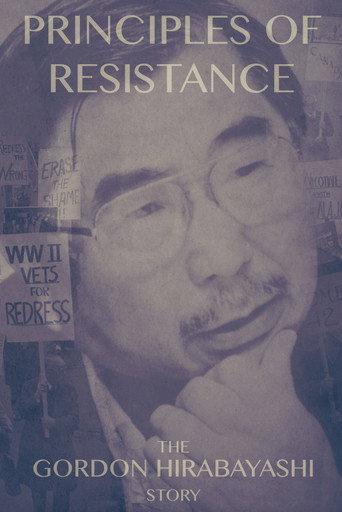 Principles of Resistance The Gordon Hirabayashi Story () poster