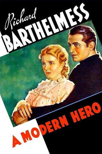 A Modern Hero (1934) poster