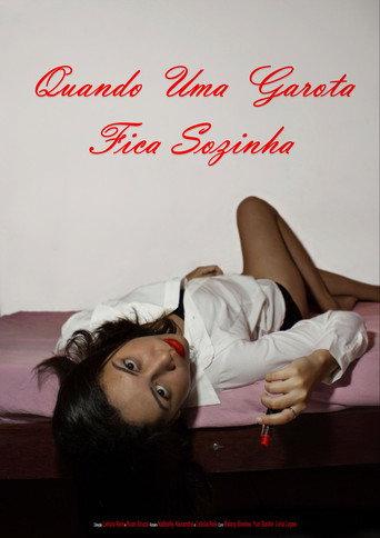 quando uma garota fica sozinha (2022) poster