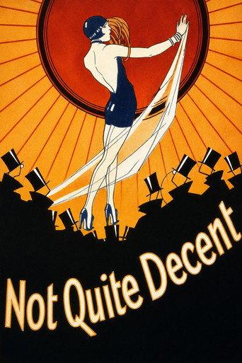 Not Quite Decent (1929) poster