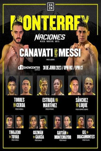 Naciones MMA 15: Monterrey (2023) poster